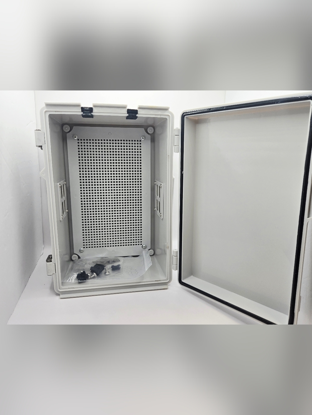 MZ2814 Outdoor Electrical Box Waterproof ABS Enclosure Junction Box 11.6" x 8.7"